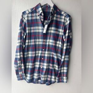 Vineyard Vines Men's Classic Fit Flannel Shirt Island Moonshine Size XS $98.50